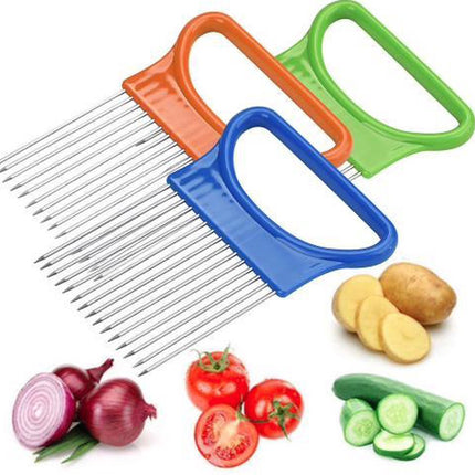 Onion Comb | Onion Slicer | Onion Slicer | Vegetable Slicer | Onion Cutting Aid | Orange.