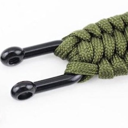 Paracord Survival Bracelet I Paracord Survival Bracelet I Extra Strong I Brown.