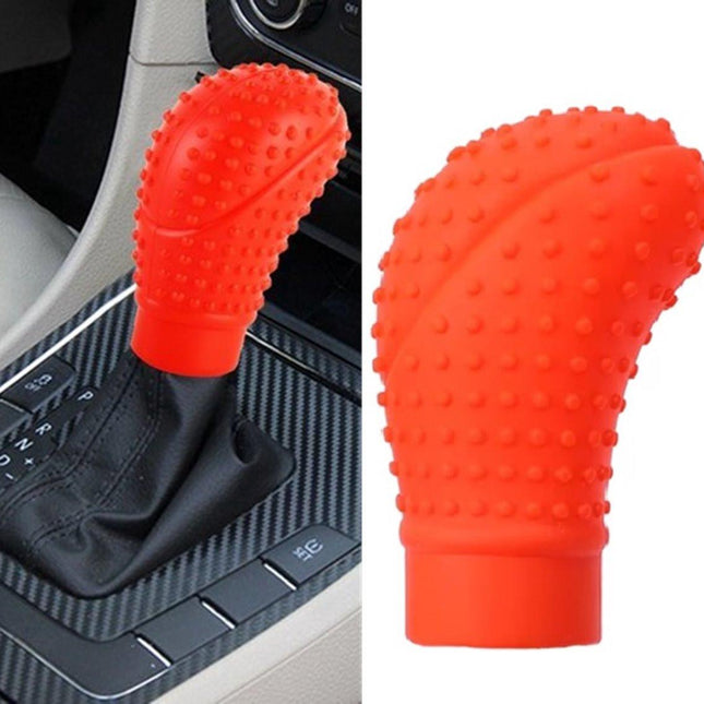 Silicone Gearbox Shift Cover | Shift Cover | Non-slip | Universal | Red.