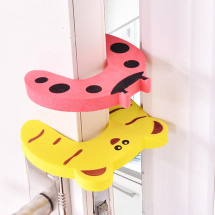 Door stopper Animal I Baby and child Door protector I Door protection I Foam / Foam I Animal door stopper I 1 piece I Green.