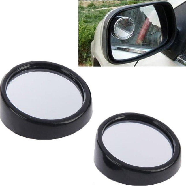 3R-012 Car blind spot mirror, 360 degree angle adjustable (black).