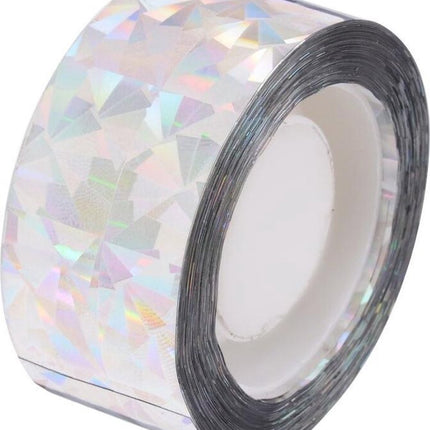 Luxury Anti-Bird Ribbon - Masking Tape - Window Screen - Decorative Tape - Bird Repeller - Multifunctional - 80 Meters.