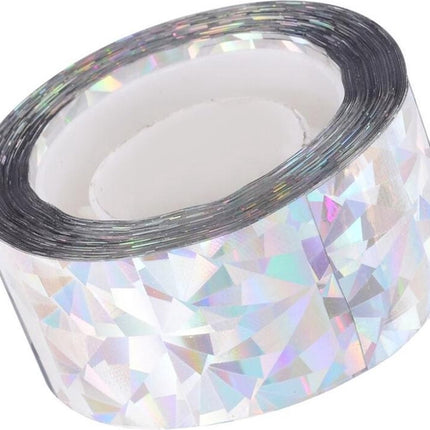 Luxury Anti-Bird Ribbon - Masking Tape - Window Screen - Decorative Tape - Bird Repeller - Multifunctional - 80 Meters.