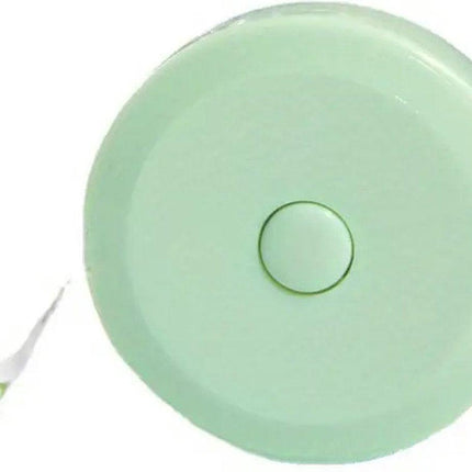 Round Plastic Measuring Tape 150 CM | Extendable Tape Measure | Flexible | Roll Meter | Circumference Gauge | Measuring Tape | Hobby Measuring Tape Body | Green.