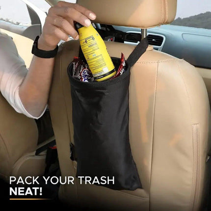 Car Waste Bag | Car Waste Bag | Car Trash Can | Car Trash Can | Mountable | Headrest Waste Bag.