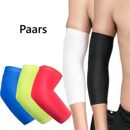 Light Compression Arm Sleeve | Arm Support | Arm Protector | Armbands | Arm Support | 1 Piece | Size LI Purple.