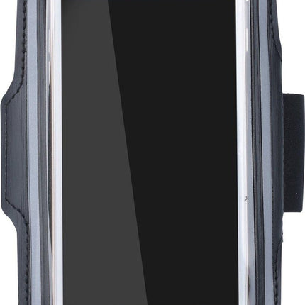 Sports armband XL suitable for screens up to 6.5 inches, among others, for iPhone 6/6s/7/8, Samsung S7/S8/S9, Huawei P10 - Black.