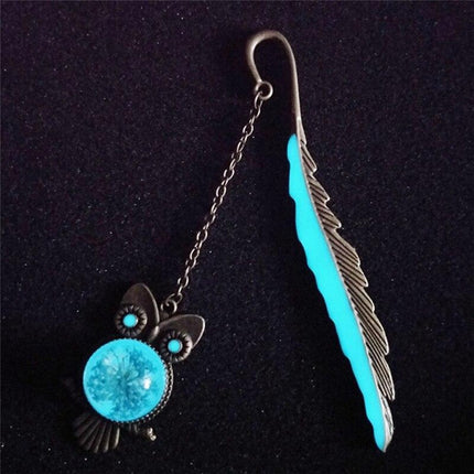 Glow in the dark Owl bookmark.
