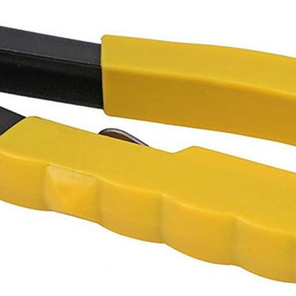 Rivet gun - Blind riveting tool - Pop rivet gun - with 4 tips for 2.4 mm, 3.2 mm, 4.0 mm, and 4.8 mm.