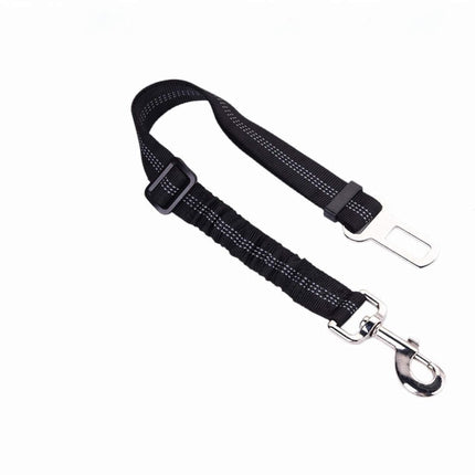 Luxury Dog Belt - Dog Car Belt - Dog Safety Belt - Elastic Version.