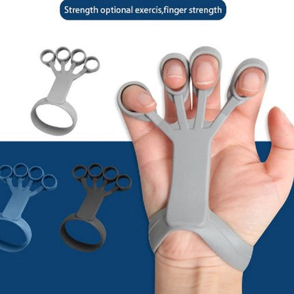 Finger Trainer | Finger Resistance Band | Finger Stretcher | Hand Trainer | Finger Gripper | Grip Trainer | 4 KG | Blue.