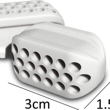 Jawline Trainer | Jawline Trainer | Jaw Trainer | Jaw Muscle Trainer | Jawline Trainer | 2 Pieces | Grey.
