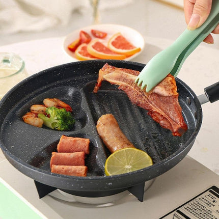 Non-stick egg pans - Cast iron egg frying pan - Breakfast burger egg pancake maker - for fried eggs, pancakes - Suitable for gas stoves and induction cooktops.