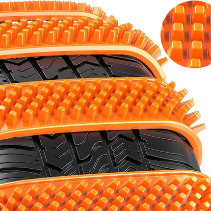 Snow Chain - Anti-slip for Car Tires - 8-pack - Reusable anti-slip cable ties - 88 x 4 cm - Adjustable tire chains - Suitable for cars, trucks, etc. - Universal snow chains - Anti-slip chains.