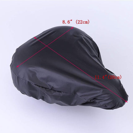 Waterproof Saddle Cover - Bicycle Saddle Cover - Cover for Bicycle Saddle - Rain Cover - Elastic Rain Cover for Bicycle Saddle - 2-pack.