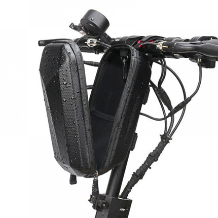 Waterproof storage bag for scooters - Hard scooter handlebar bag - Front bag for electric scooter - Accessories for adult scooters.
