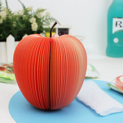 Sticky Notes - Fruit-Shaped 3D Non-Stick Notes - Fun DIY Memo Pads - Creative Practical Three-Dimensional Table Decoration Post Notebooks - Office Decorations Office Supplies.