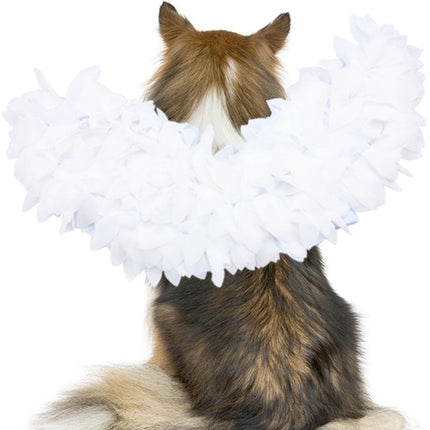 Dog costume S – Realistic wings, festive accessory.