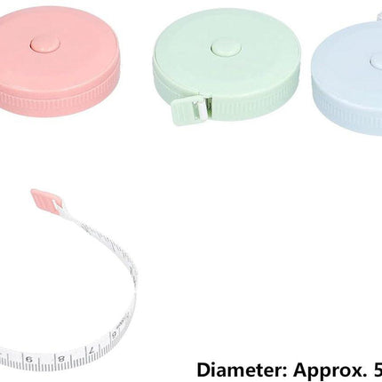Measuring Tape - Mini Measuring Tape - Clothing Measuring Tape - 1.5 Meter Body Measurement - Soft and Flexible Ruler - For Tailors and Crafters (3 pieces).