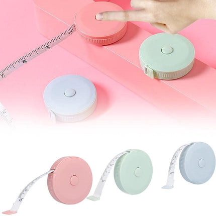 Measuring Tape - Mini Measuring Tape - Clothing Measuring Tape - 1.5 Meter Body Measurement - Soft and Flexible Ruler - For Tailors and Crafters (3 pieces).
