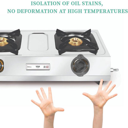 Child-safe Stove Knob 5-pack – With lock, universal, black.