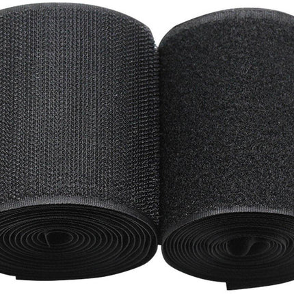 Edge banding 10cm x 2m – Black nylon, non-adhesive, for sewing.