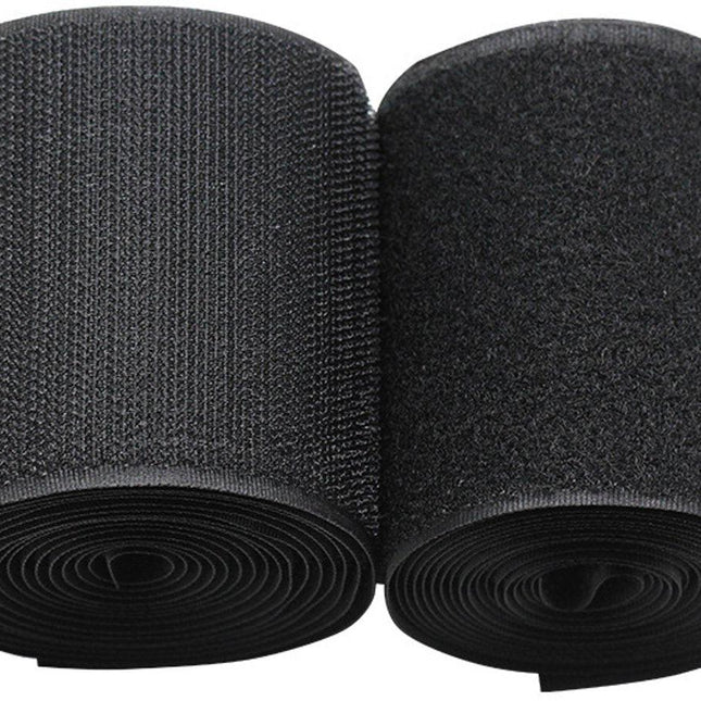 Edge banding 10cm x 2m – Black nylon, non-adhesive, for sewing.