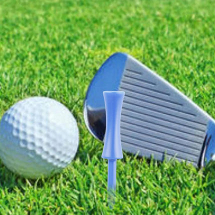 Plastic Golf Tees 100-piece – Blue, 68mm, random color – Golf accessories – Golf set – Golf tee.