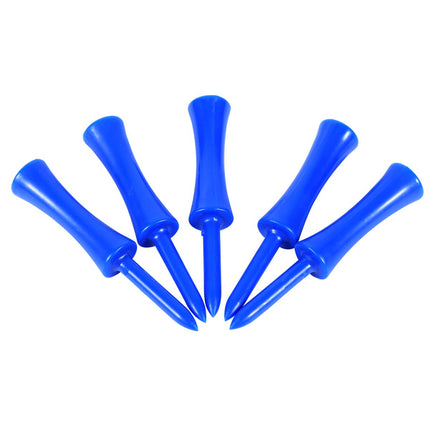 Plastic Golf Tees 100-piece – Blue, 68mm, random color – Golf accessories – Golf set – Golf tee.