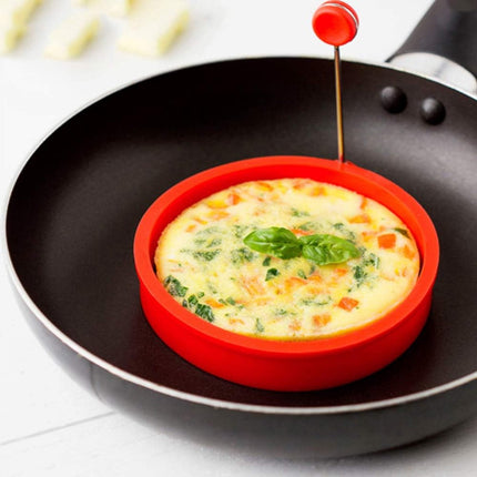 4 Silicone Egg Frying Pans - Non-stick - FDA Certified - For Eggs & Pancakes.