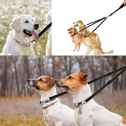 3-in-1 Dog Leash – Adjustable, detachable, for medium-sized dogs.