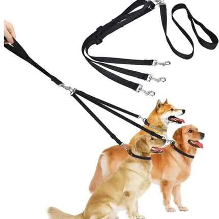 3-in-1 Dog Leash – Adjustable, detachable, for medium-sized dogs.