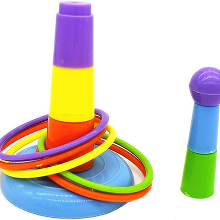 3-piece educational toy set for birds - Parrot toys - Mini shopping cart, training ring, skateboard stand - Suitable for budgies, cockatiels, conures, and lovebirds.