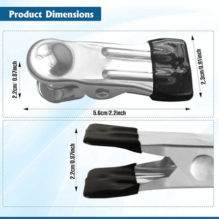 Stainless Steel Clothes Clips 40-piece – Strong, for outdoor use.