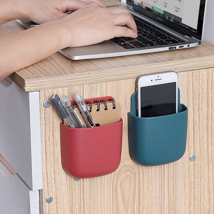 6-Piece Phone Wall Mount – Punch-Free, Storage Function.