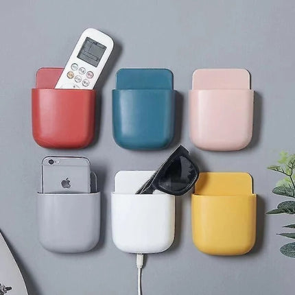 6-Piece Phone Wall Mount – Punch-Free, Storage Function.