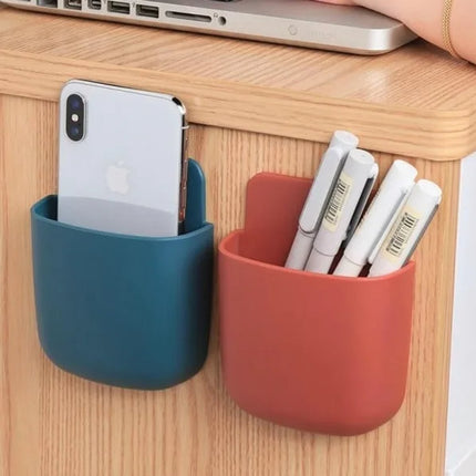 6-Piece Phone Wall Mount – Punch-Free, Storage Function.
