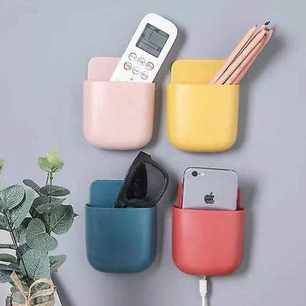 6-Piece Phone Wall Mount – Punch-Free, Storage Function.