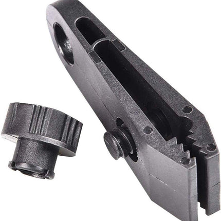 Tarp Clips & Bungee Cords 10-piece – Heavy Duty, for tents/banners (black).
