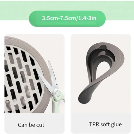 Non-return valve – Odor-proof, for shower/washbasin/kitchen.