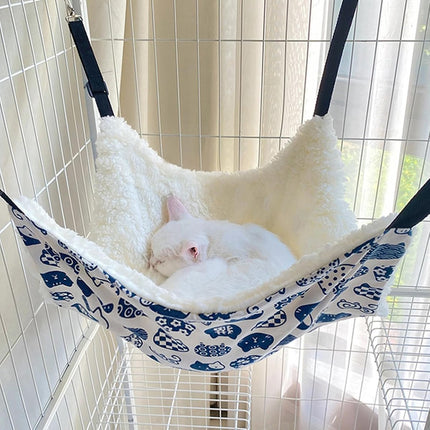 Cat Basket - Cat Hammock - Adjustable, soft, hanging pet bed - Suitable for cats, ferrets, puppies, rabbits and small animals (2 pieces).