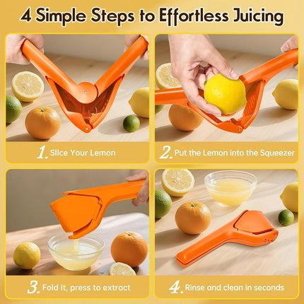 Manual Lemon Juicer – User-friendly, sturdy, for lemons/oranges.