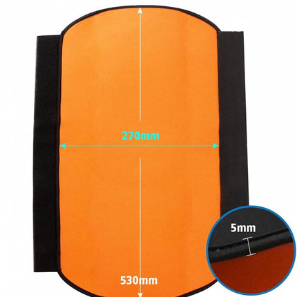 E-Bike Battery Protective Cover - Integrated Battery Cover - Integrated Battery Cover - Battery Cover Electric Bike or E-Bike - Protective Cover for Luggage Rack Battery of Electric Bike - Bicycle Battery Protective Cover - Battery Cover - Universal - Bla.