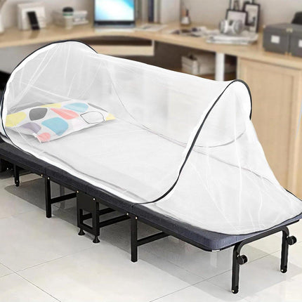 Mosquito Net Bed - Foldable Mosquito Net - L210x H56x W80cm - Pop-Up Mosquito Net Bed - Mosquito Net Tent - Mosquito Net - Cupola - Mosquito Net - Pop-Up Bed Tent - Anti-Mosquito, No Installation Required - Suitable For Camping, Backyard, Foldable Travel.