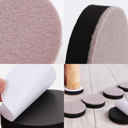 Furniture Risers - 16 Pieces - Furniture Riser Set - Bed Riser - Adjustable Furniture Legs - Furniture Coasters - Furniture Felt - Strong Space-Saving Riser - Felt Pads - Self-Adhesive - Anti-Slip - Floor Protection - Furniture Elevation - Bed Risers.