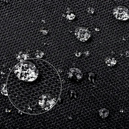 Waterproof Garden Set Protective Cover with Drawstring and Good Drainage - W242 x L160 x H100CM - Black Garden Furniture Cover - Garden Furniture Cover - Garden Set Cover - Lounge Set Cover - Garden Table Cover.