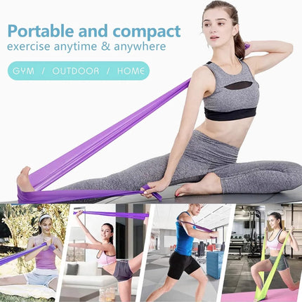 3 pieces - Resistance bands - Silicone exercise bands - With different resistance intensities - Silicone exercise bands - Exercise bands for training, physiotherapy, stretching, recovery, Pilates, rehabilitation and yoga.
