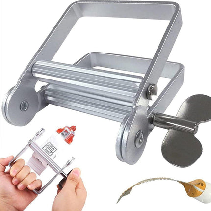 Tube Squeezer - Tube Extruder - Efficient and Durable - Save Money and Reduce Waste - Ergonomic Design - Eco-Friendly - Easy to Use - Stainless Steel - Suitable for Toothpaste, Creams, Gels - For the Last Remains.
