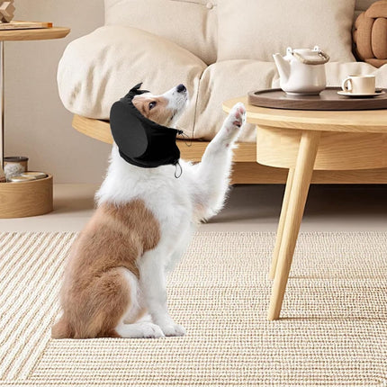 XL - Noise-Reducing Ear Protectors for Dogs - Dog Ear Protector - Ear Protector for Dogs - Dog Ear Protector - Hearing Protection for Pets - Pet Cone - Noise-Dampening Dog Headband - Noise-Reducing Dog Ear Warmer - Blue.
