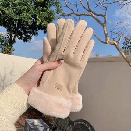Winter Gloves - Touchscreen Winter Gloves - Winter Gloves - Warm - Women's - Windproof - Winter Gloves - One Size - For Cycling, Motorcycle, Scooter, Sports and Walking.